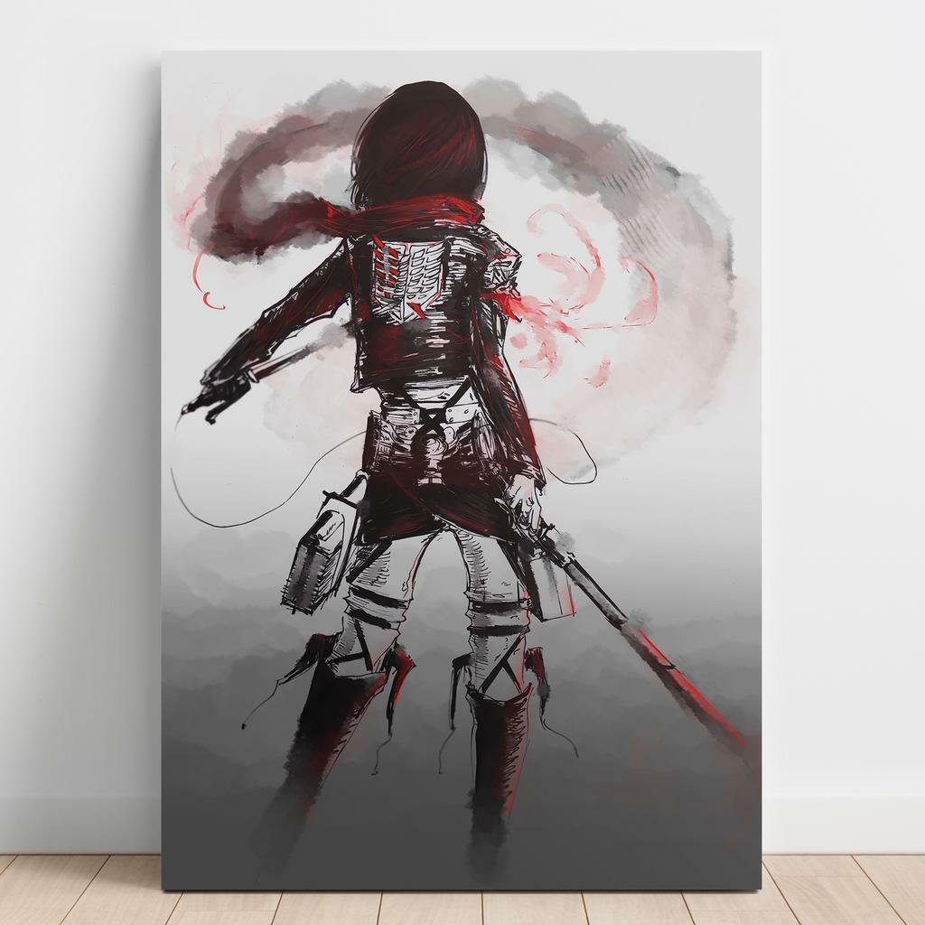 Картина на полотні Атака Титанів (Attack on Titan) AQ63