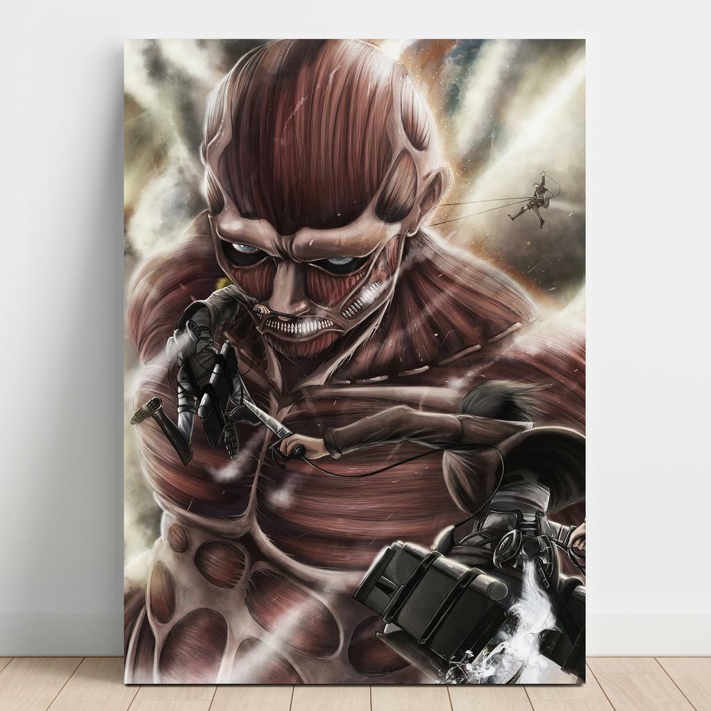 Картина на полотні Атака Титанів (Attack on Titan) AQ64