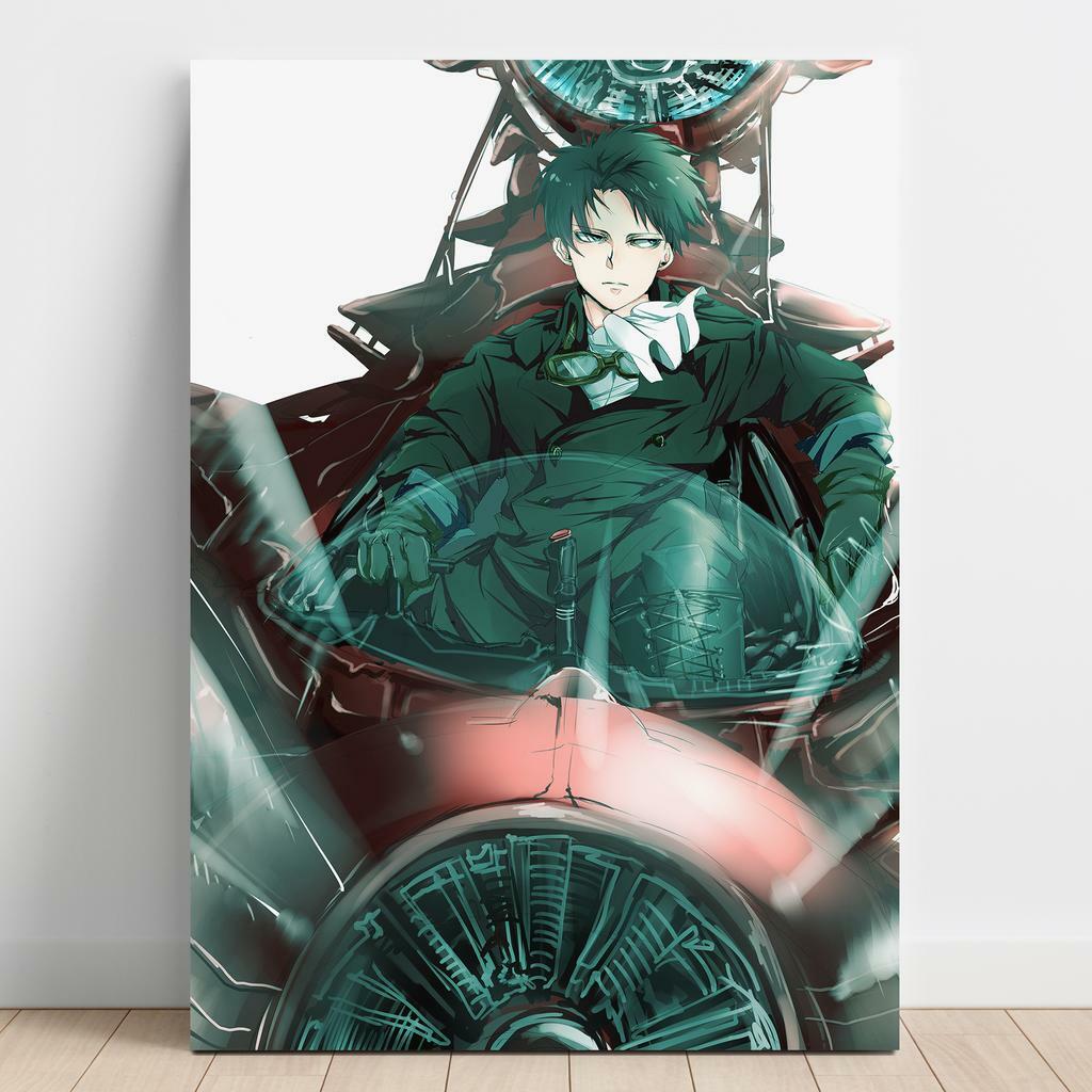 Картина на полотні Атака Титанів (Attack on Titan) AQ65