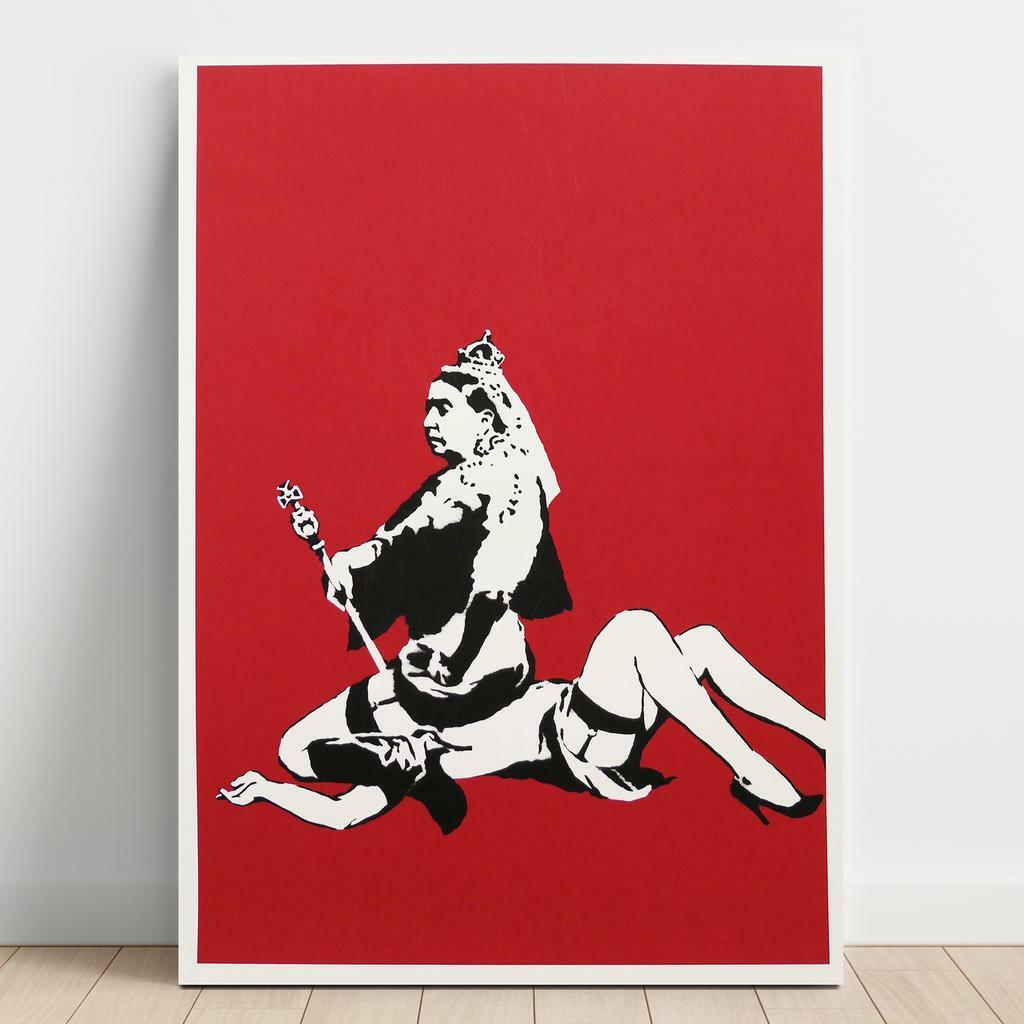 Картина на полотні Бенксі (Banksy) BY03