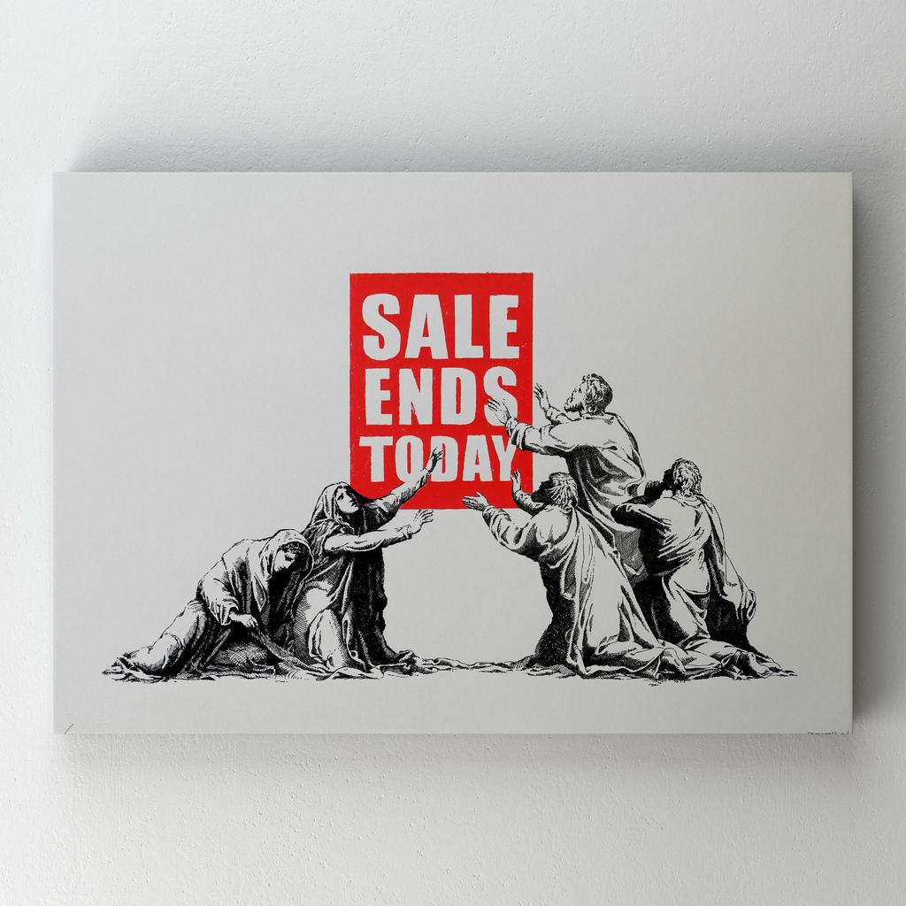 Картина на полотні Бенксі (Banksy) BY06