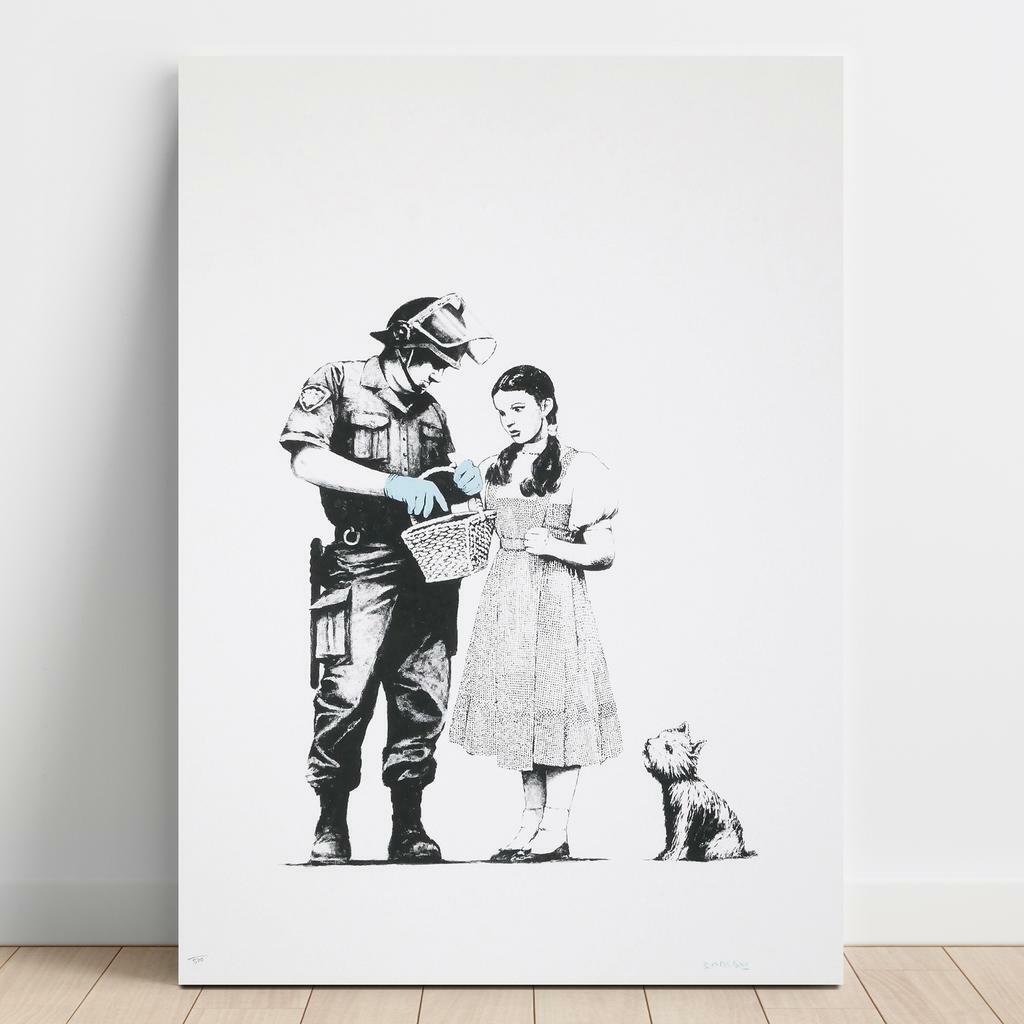 Картина на полотні Бенксі (Banksy) BY09