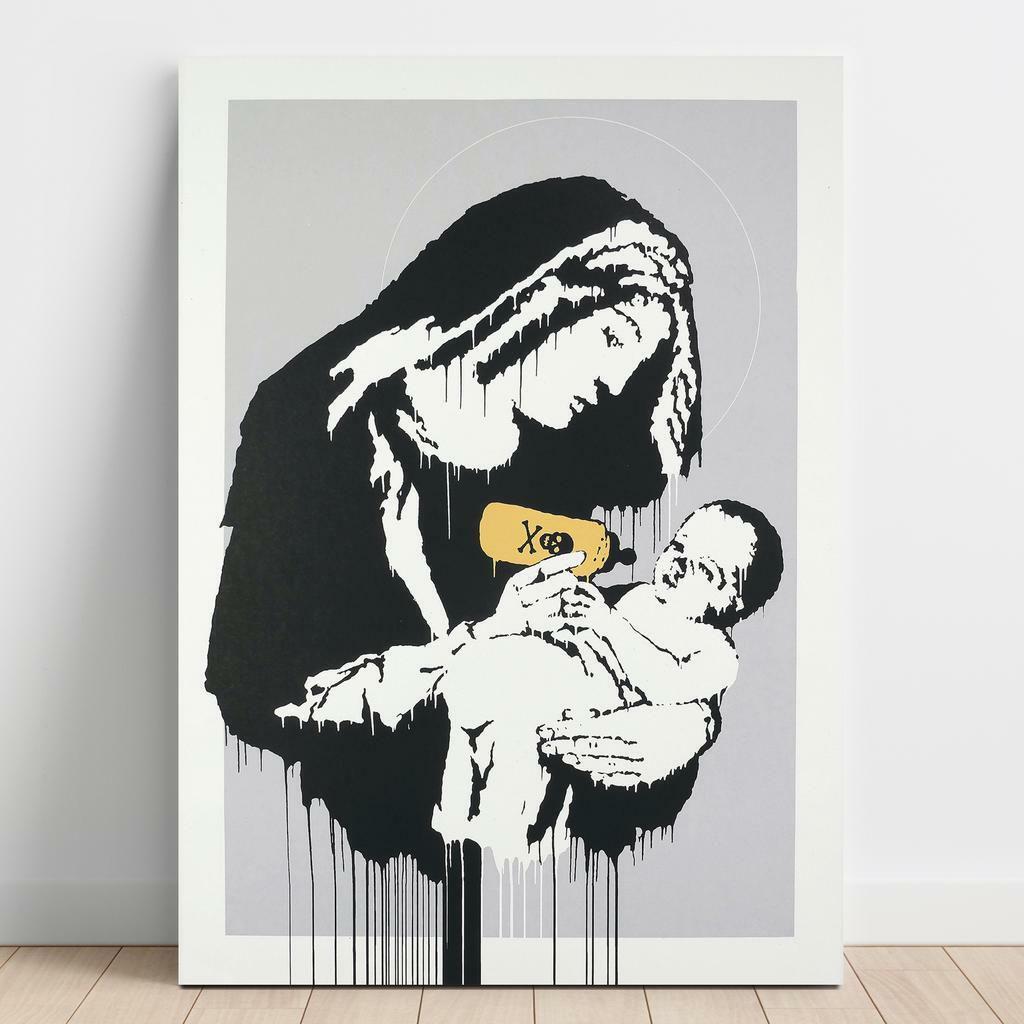 Картина на полотні Бенксі (Banksy) BY10