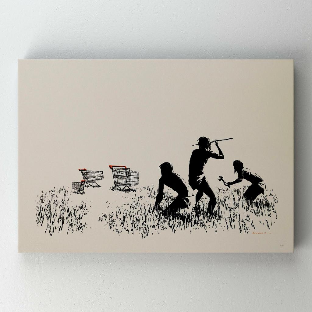 Картина на полотні Бенксі (Banksy) BY12