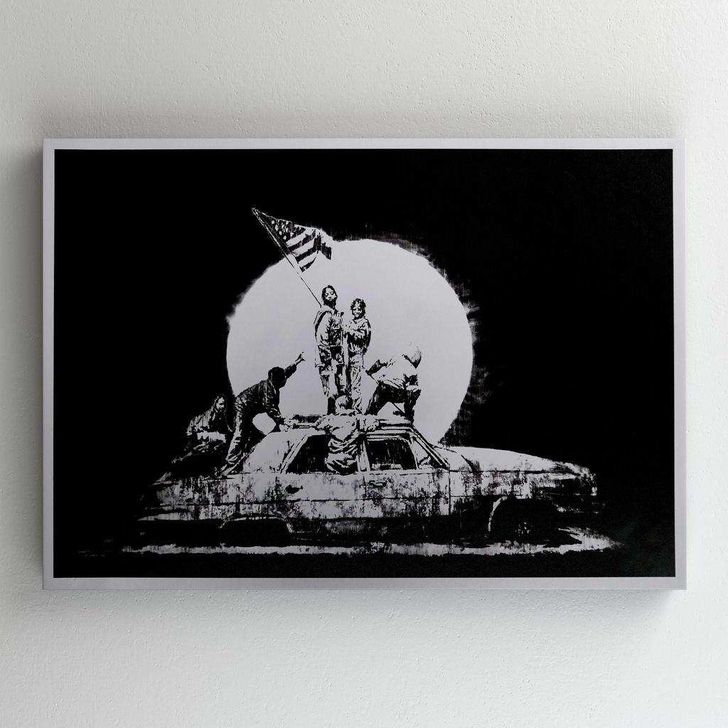 Картина на полотні Бенксі (Banksy) BY13