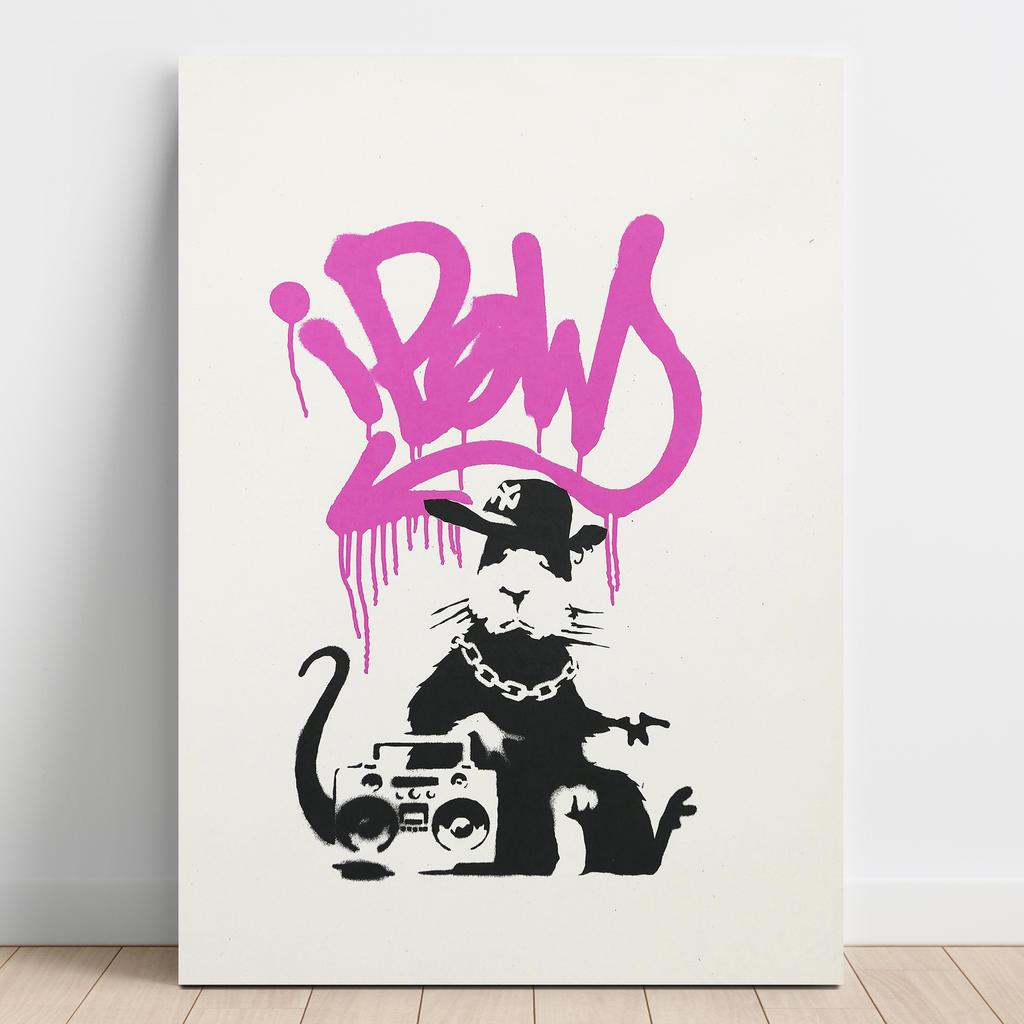 Картина на полотні Бенксі (Banksy) BY16