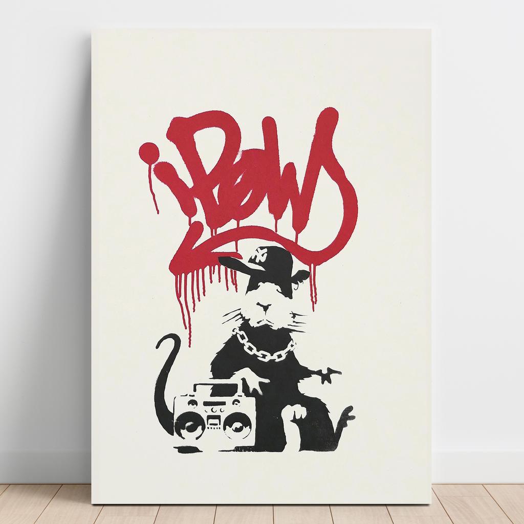 Картина на полотні Бенксі (Banksy) BY17