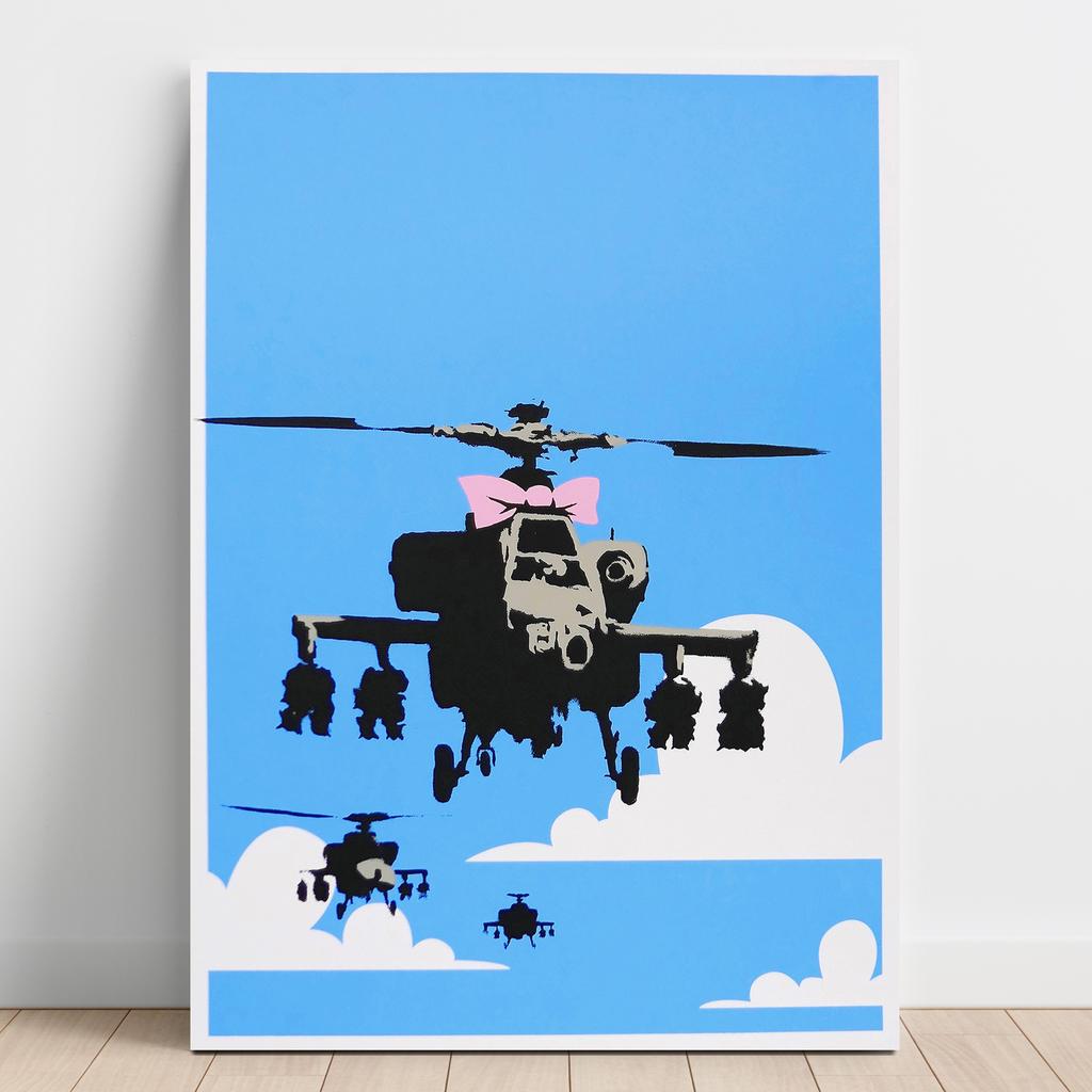 Картина на полотні Бенксі (Banksy) BY22