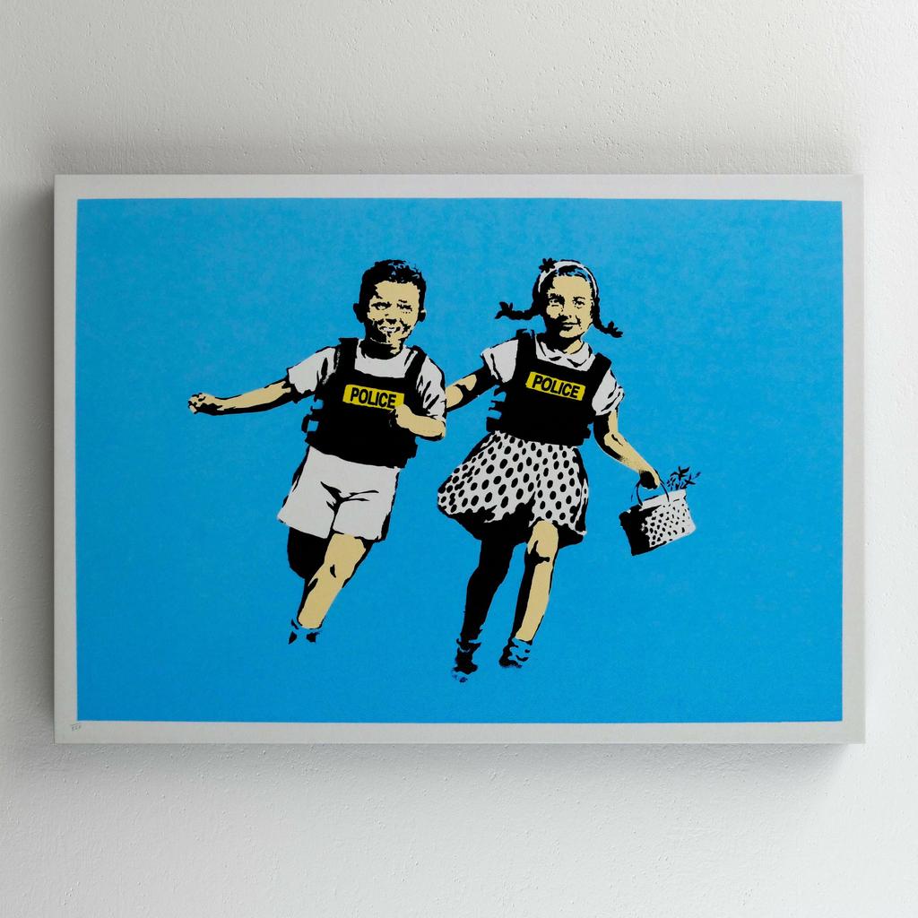 Картина на полотні Бенксі (Banksy) BY24