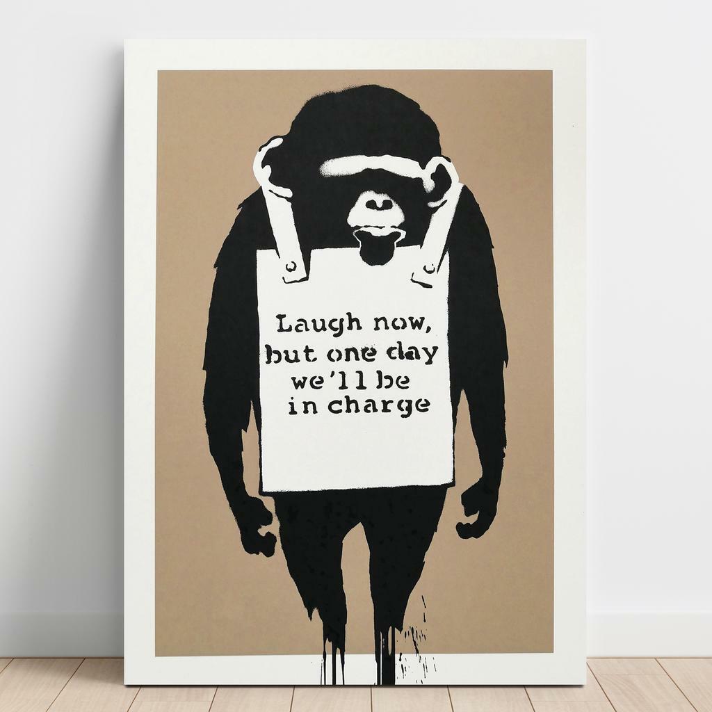 Картина на полотні Бенксі (Banksy) BY25