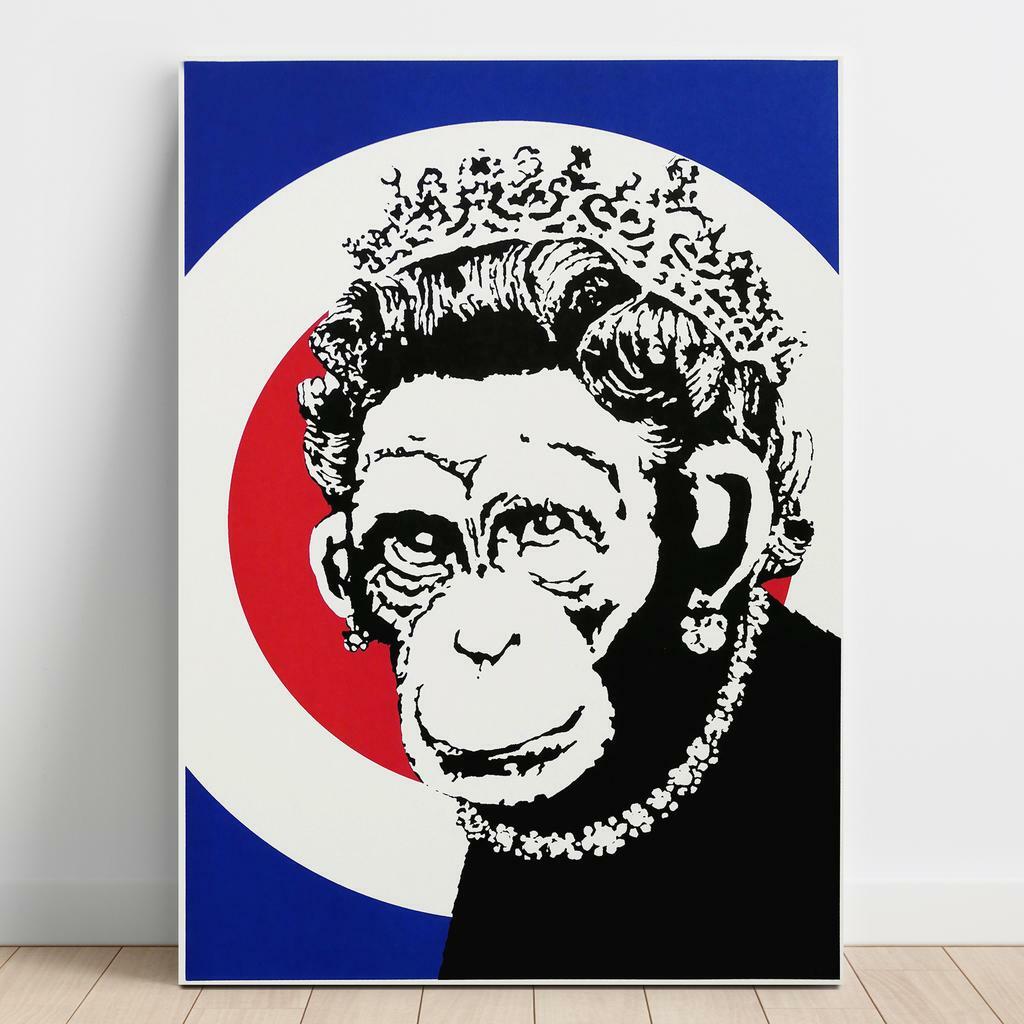 Картина на полотні Бенксі (Banksy) BY28