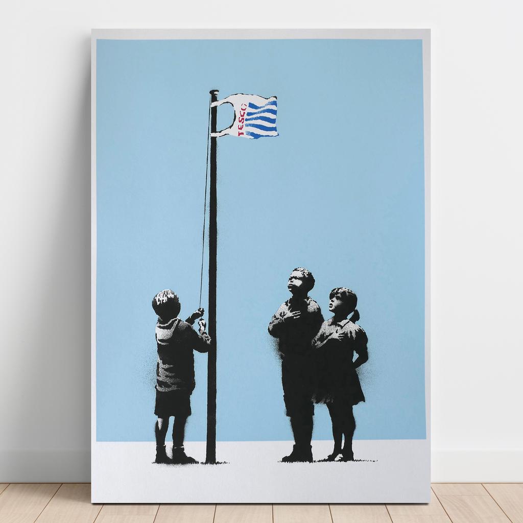 Картина на полотні Бенксі (Banksy) BY32