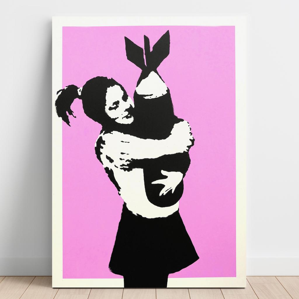 Картина на полотні Бенксі (Banksy) BY38