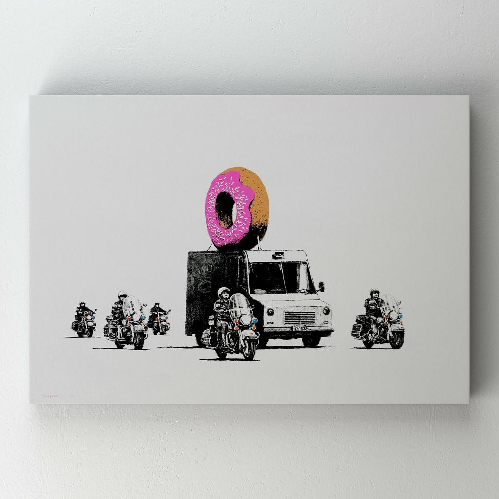 Картина на полотні Бенксі (Banksy) BY41