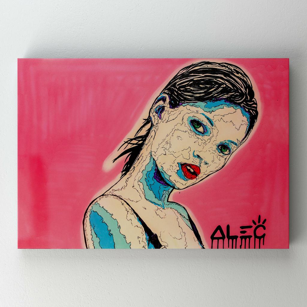 Картина на полотні Алек Монополі (Alec Monopoly) AL01