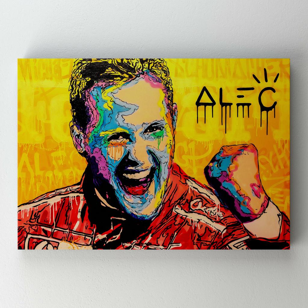 Картина на полотні Алек Монополі (Alec Monopoly) AL02