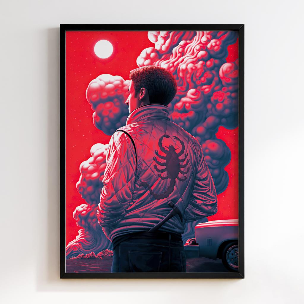 Постер Драйв (Drive) DE05