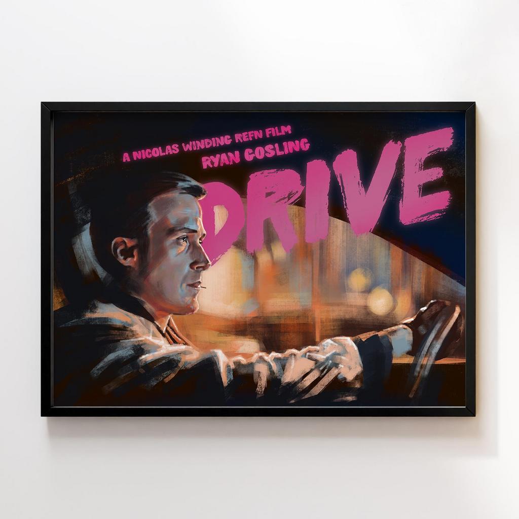 Постер Драйв (Drive) DE06