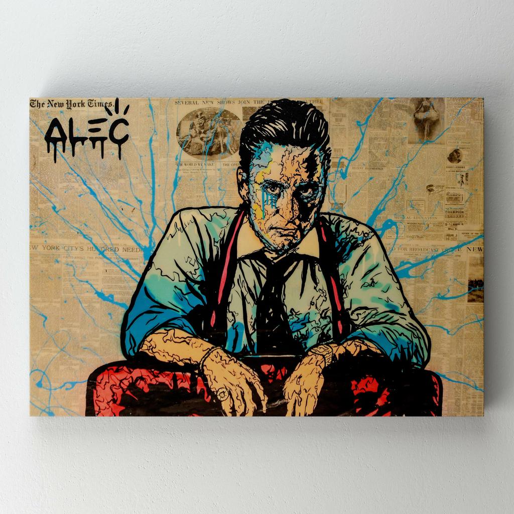 Картина на полотні Алек Монополі (Alec Monopoly) AL19