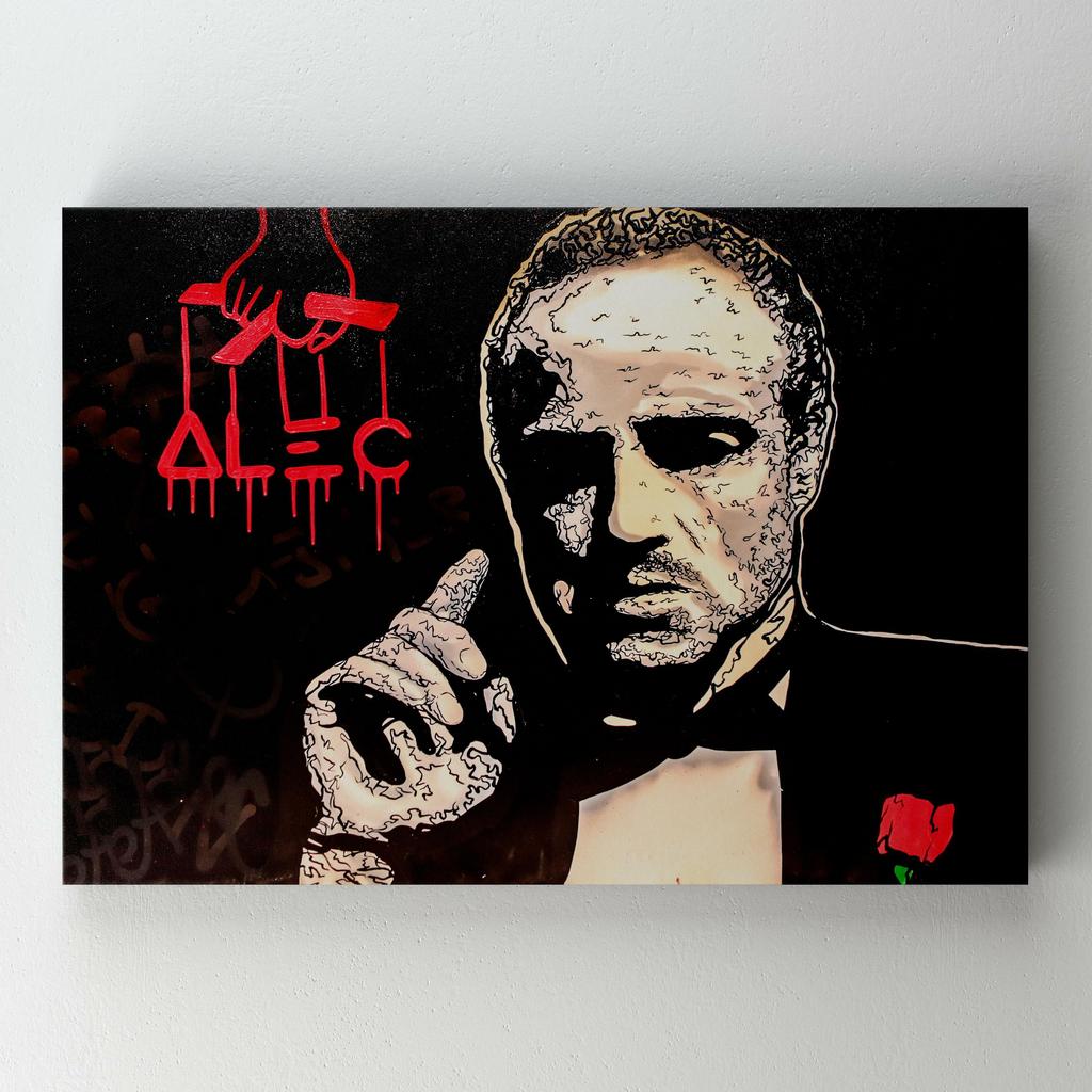 Картина на полотні Алек Монополі (Alec Monopoly) AL22