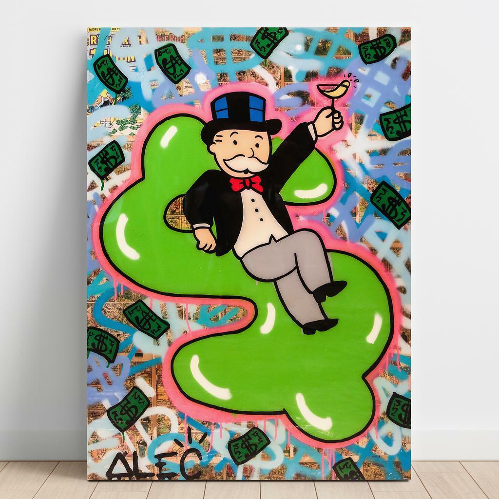 Картина на полотні Алек Монополі (Alec Monopoly) AL26