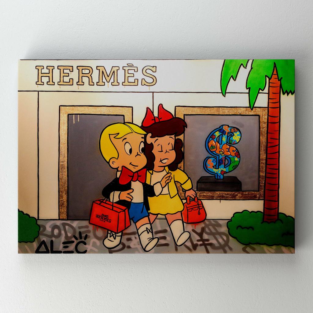 Картина на полотні Алек Монополі (Alec Monopoly) AL32