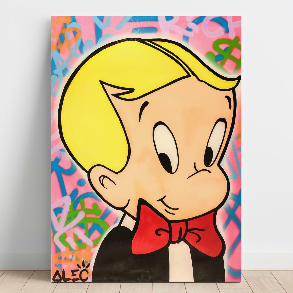 Картина на полотні Алек Монополі (Alec Monopoly) AL36