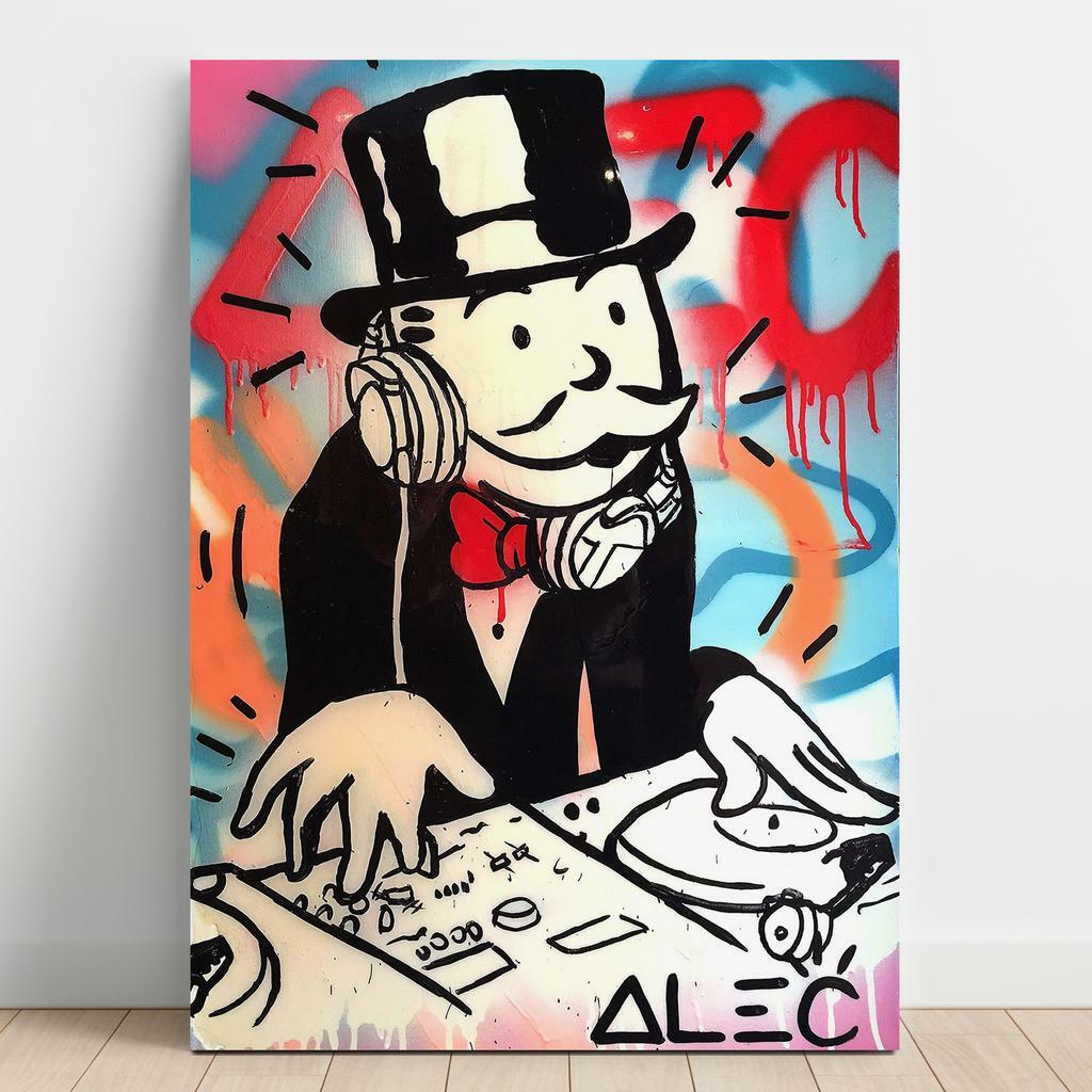 Картина на полотні Алек Монополі (Alec Monopoly) AL41