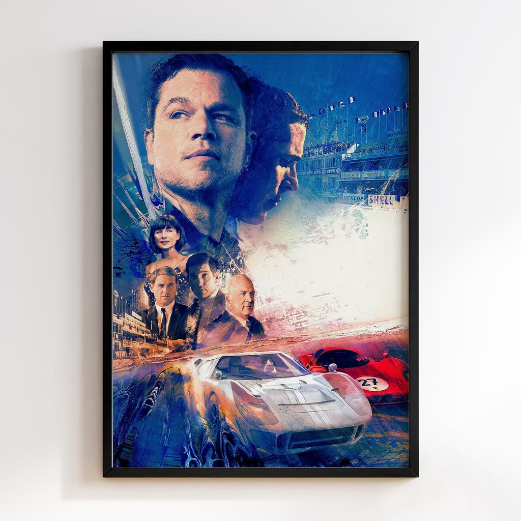 Постер Форд проти Феррарі (Ford v Ferrari) FV02