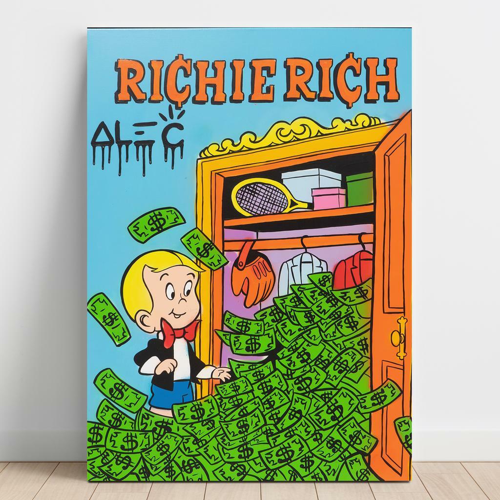 Картина на полотні Алек Монополі (Alec Monopoly) AL61