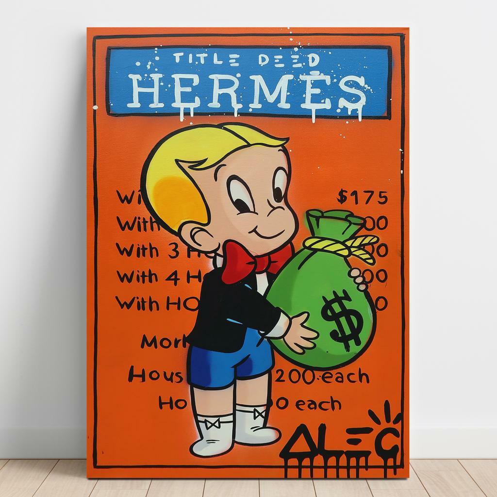 Картина на полотні Алек Монополі (Alec Monopoly) AL64