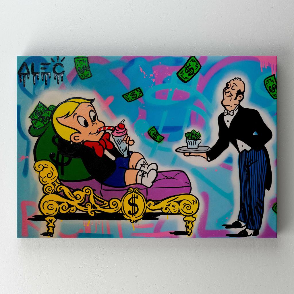 Картина на полотні Алек Монополі (Alec Monopoly) AL67
