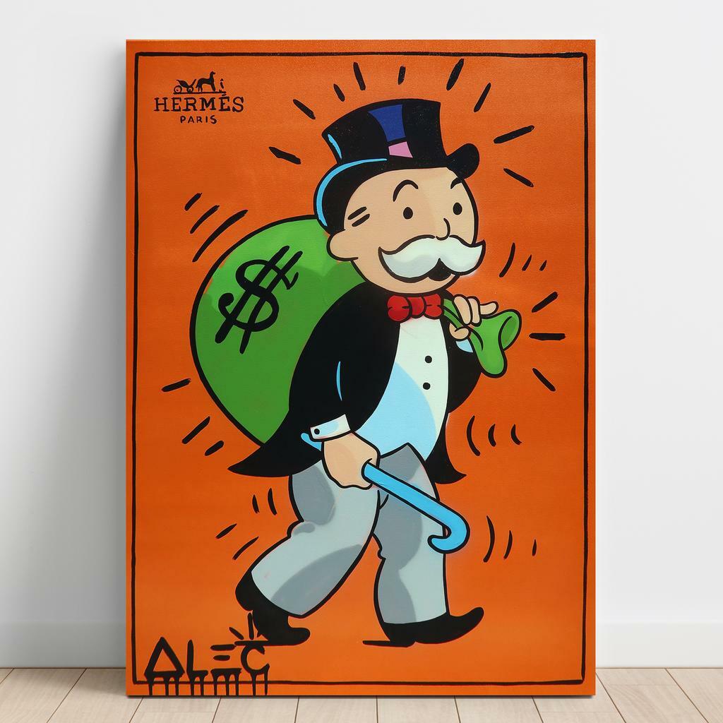 Картина на полотні Алек Монополі (Alec Monopoly) AL68