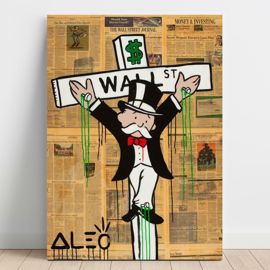 Картина на полотні Алек Монополі (Alec Monopoly) AL70