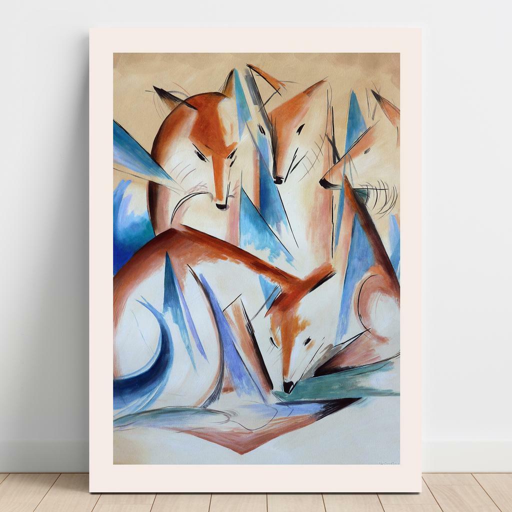 Картина на полотні Франц Марк (Franz Marc) FK02