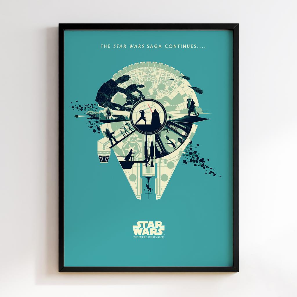 Постер Зоряні Війни (Star Wars) QW10