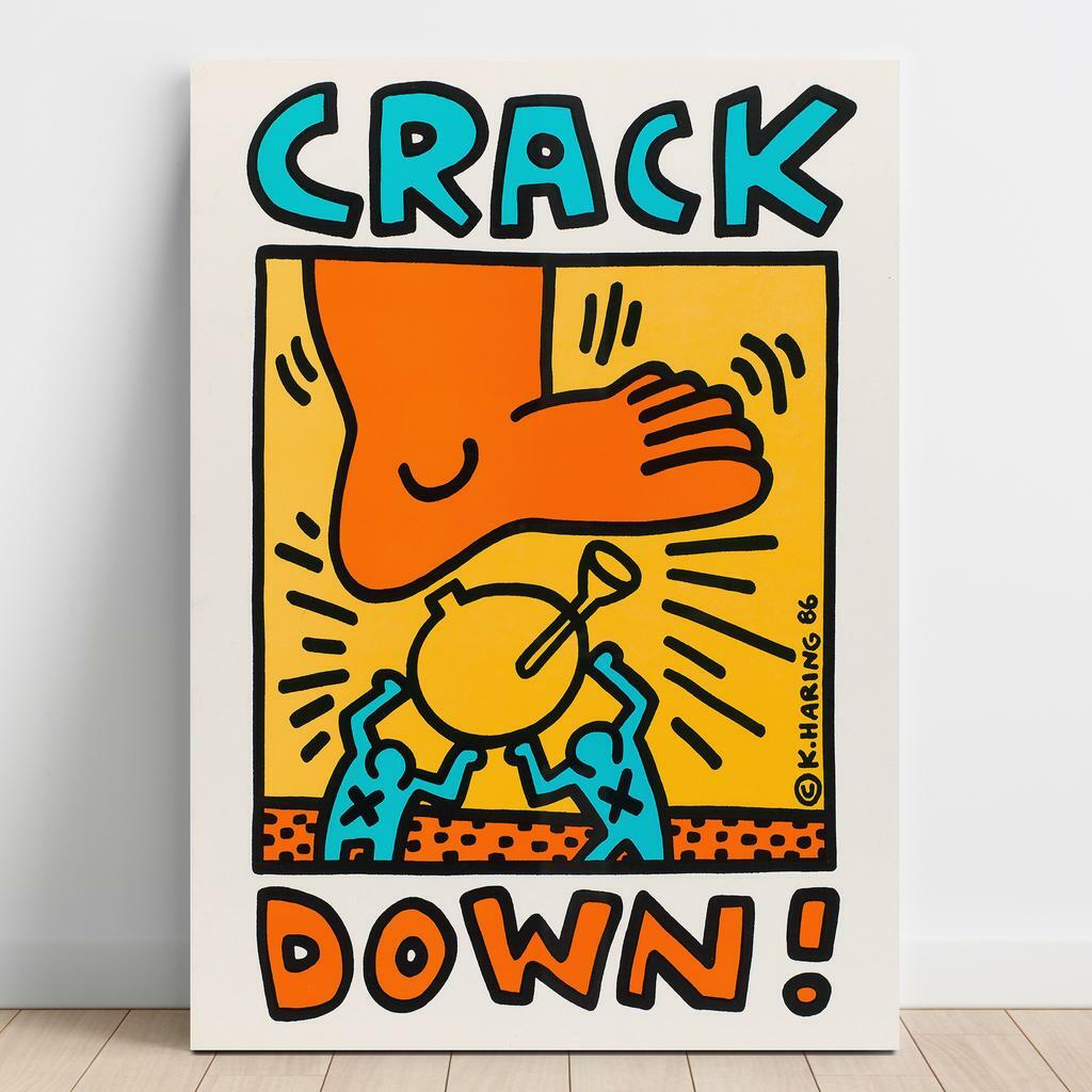 Картина на полотні Кіт Харінг (Keith Haring) KH02