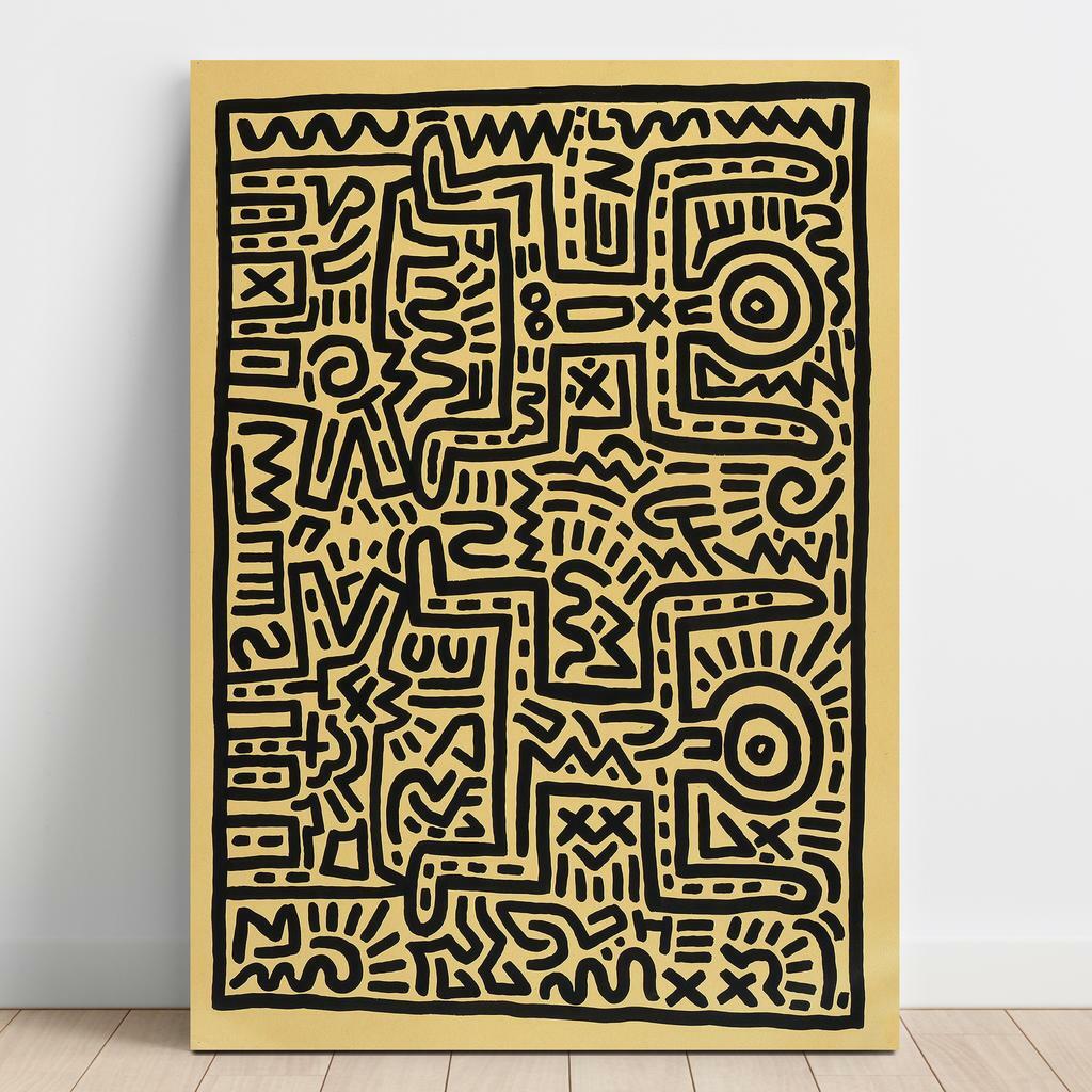 Картина на полотні Кіт Харінг (Keith Haring) KH05