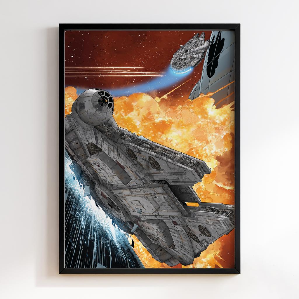 Постер Зоряні Війни (Star Wars) QW47