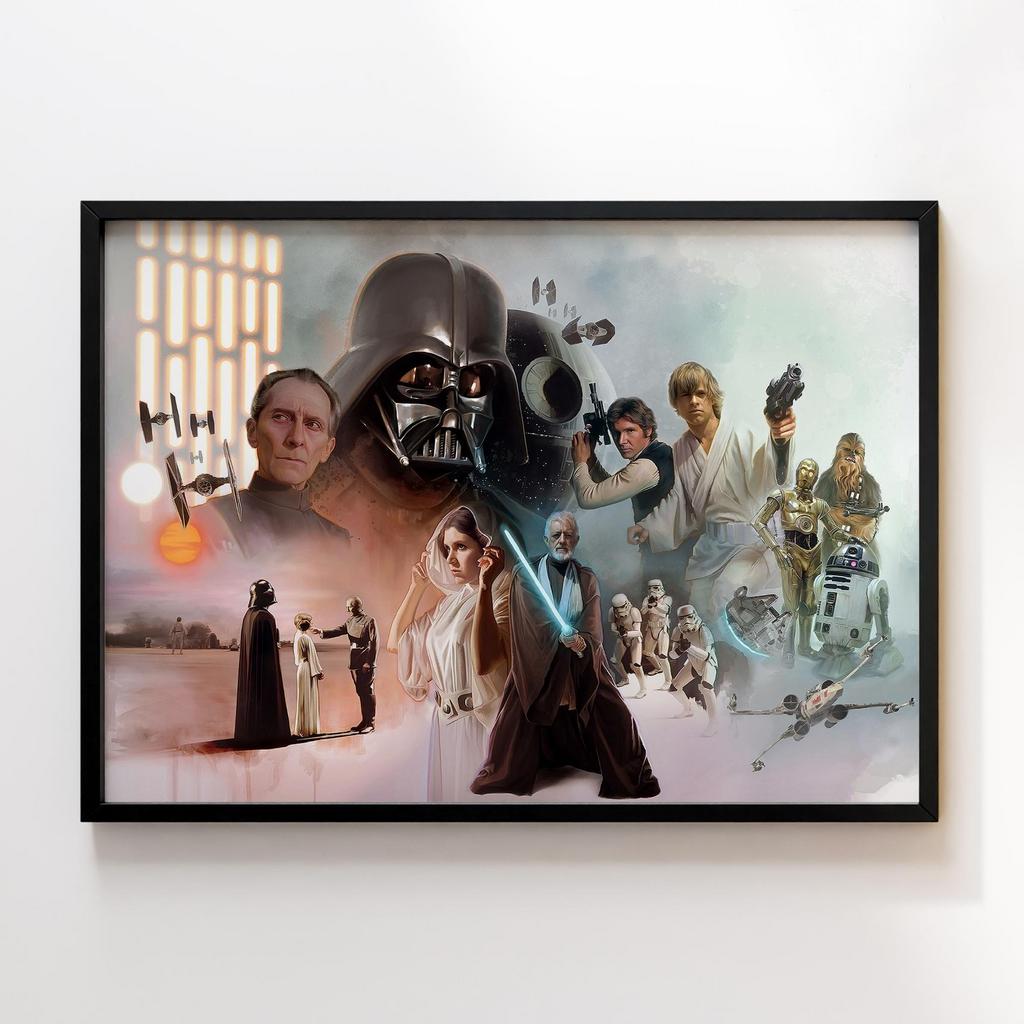 Постер Зоряні Війни (Star Wars) QW63