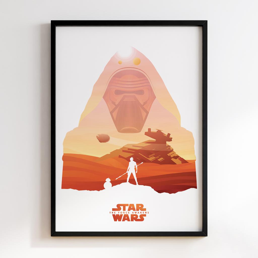 Постер Зоряні Війни (Star Wars) QW76