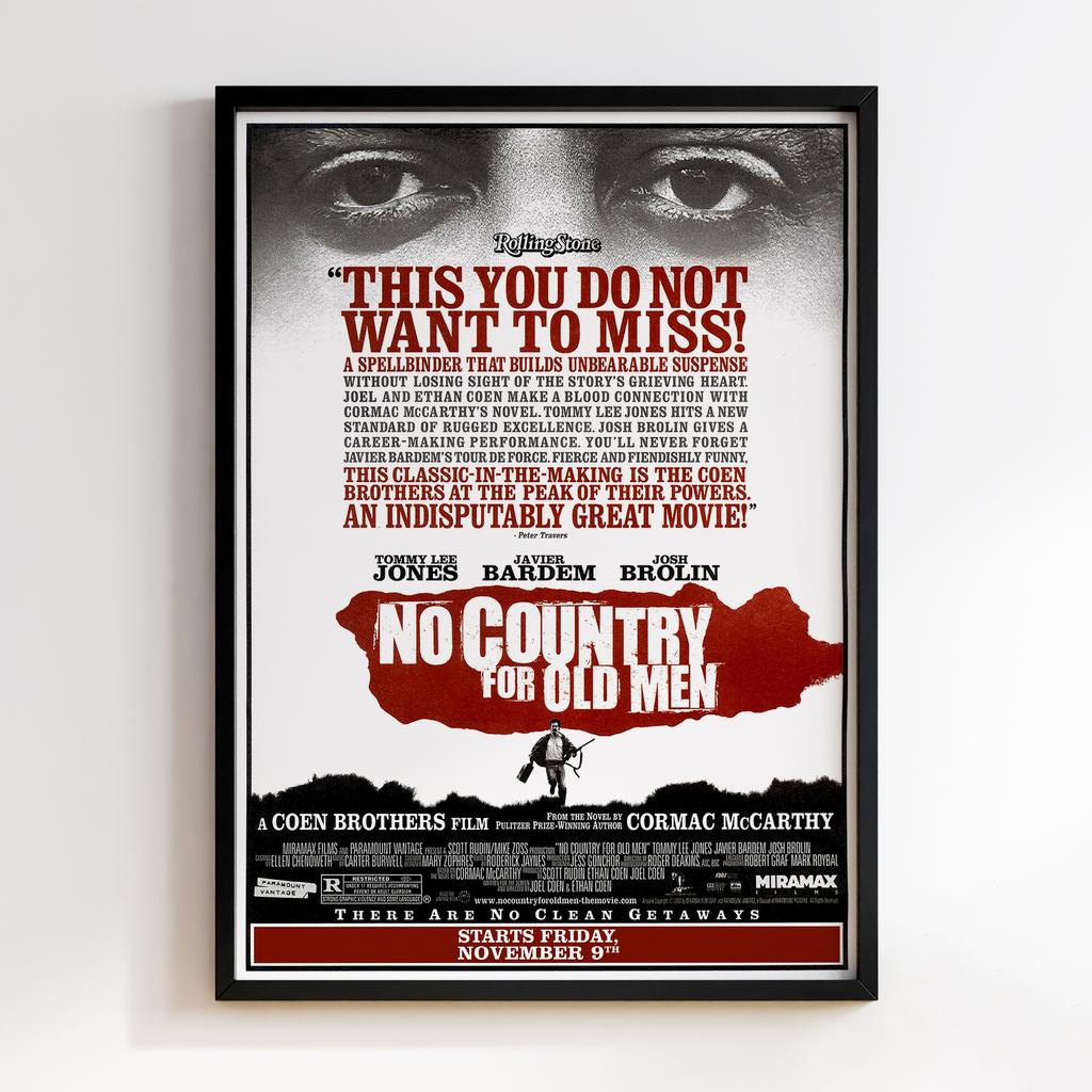 Постер Старим тут не місце (No Country for Old Men) NC02