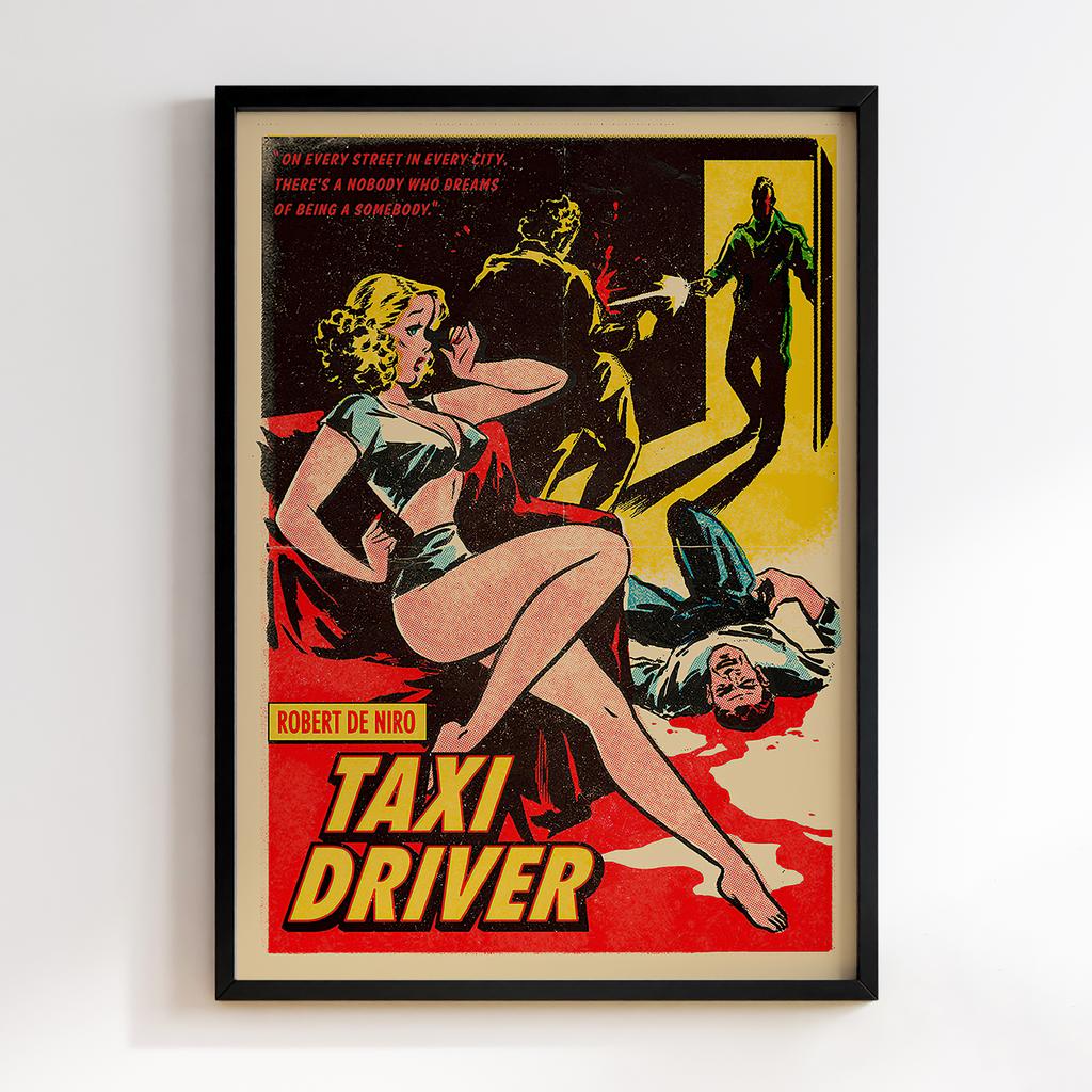 Постер Таксист (Taxi Driver) TD02