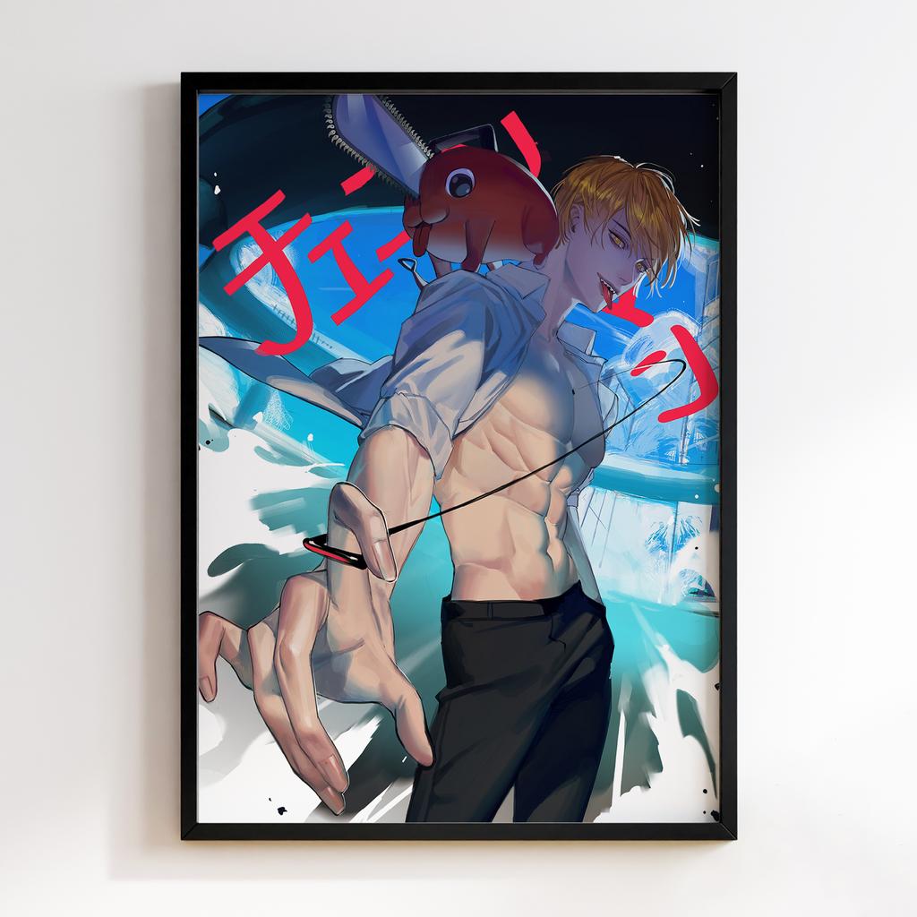 Постер Людина-Бензопила (Chainsaw Man) HM042