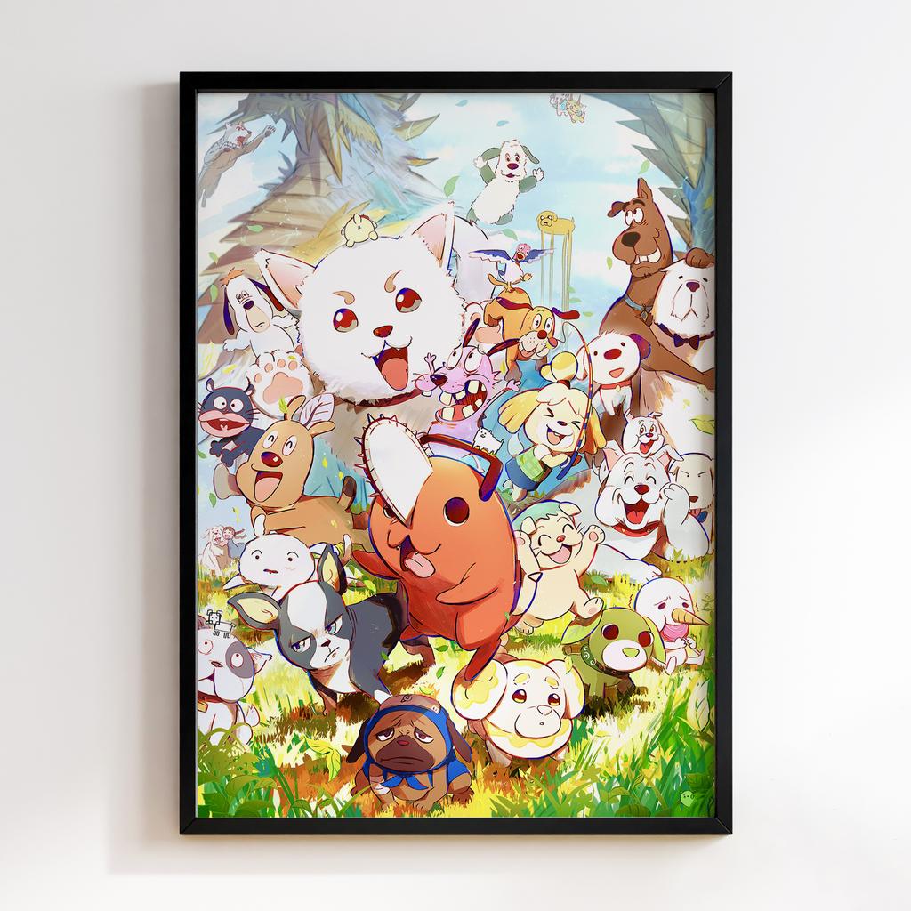 Постер Людина-Бензопила (Chainsaw Man) HM046