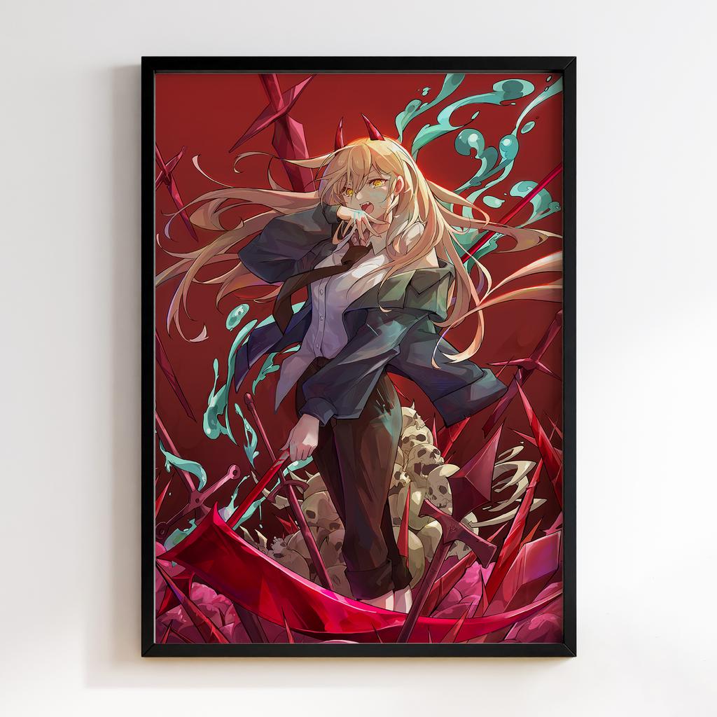 Постер Людина-Бензопила (Chainsaw Man) HM048