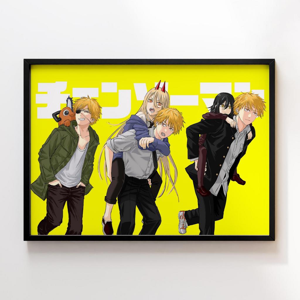 Постер Людина-Бензопила (Chainsaw Man) HM049