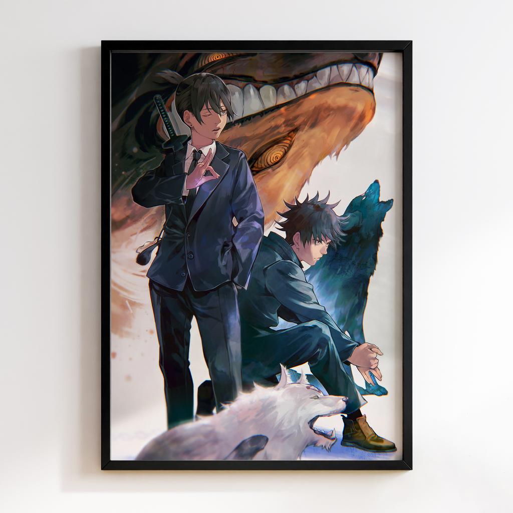 Постер Людина-Бензопила (Chainsaw Man) HM058