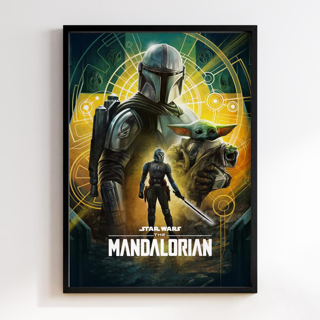 Постер Мандалорець (the Mandalorian) M034
