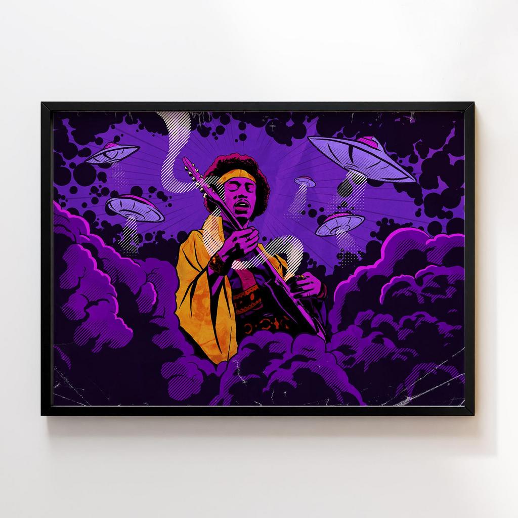 Постер Джимі Хендрікс (Jimi Hendrix) JX04